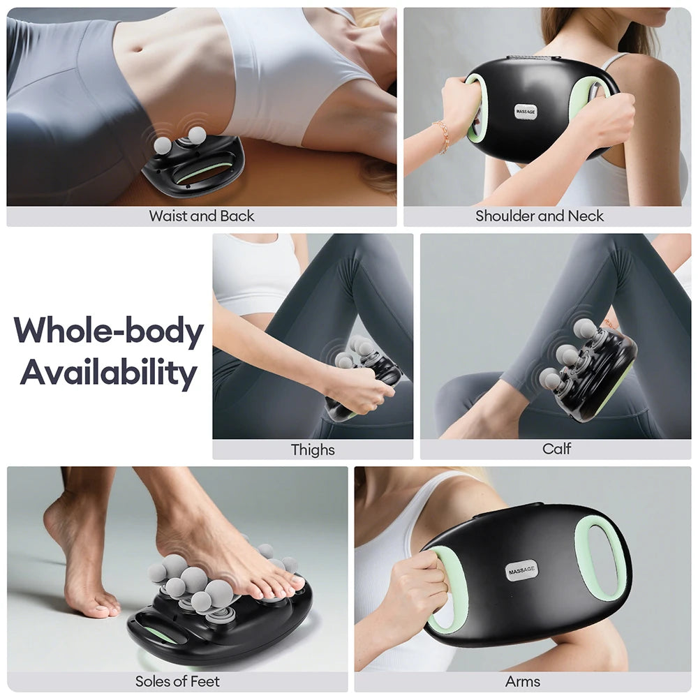 Iebilif Wireless Red Light Deep Tissue Muscle Massage Gun