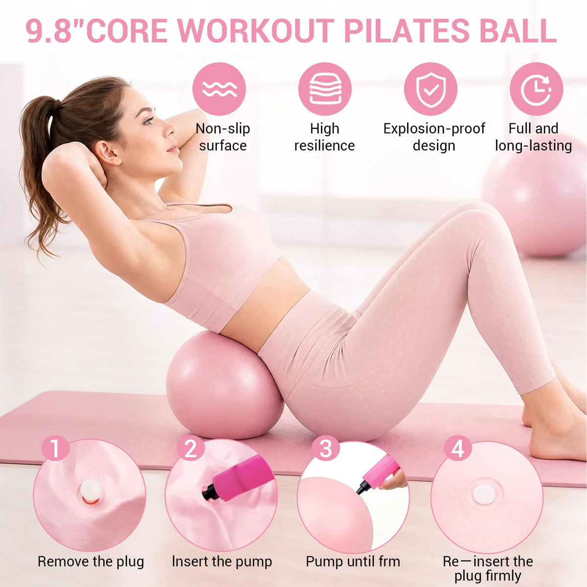 Gaomon 17-in-1 Pilates Ring Kit for Home Full Body Workouts
