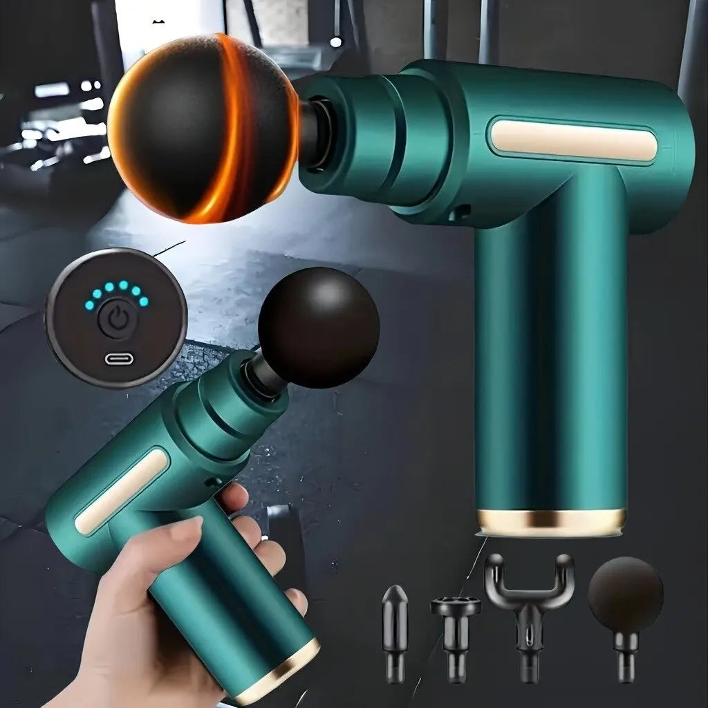 Mini Portable Electric Muscle Massage Gun For Full Body Recovery
