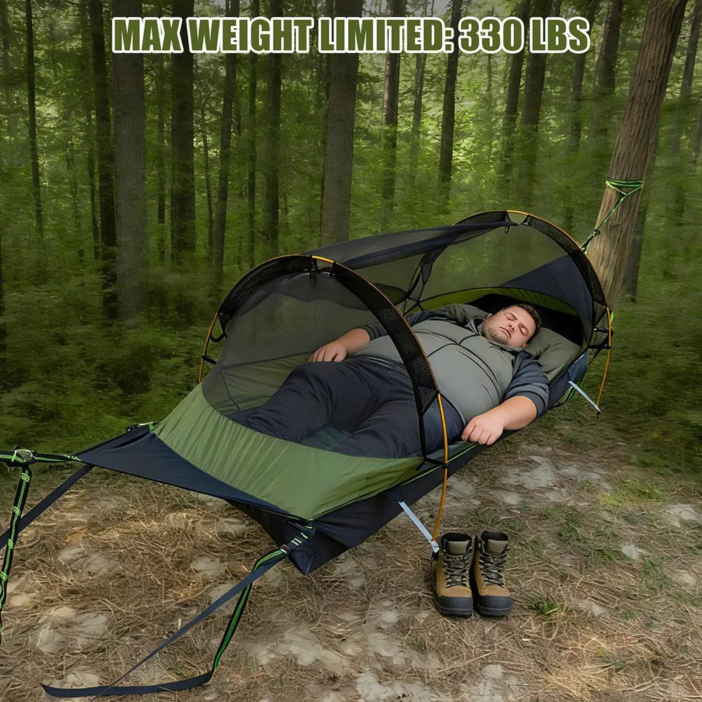 Night Cat Hammock Tent With Rainfly And Mosquito Net