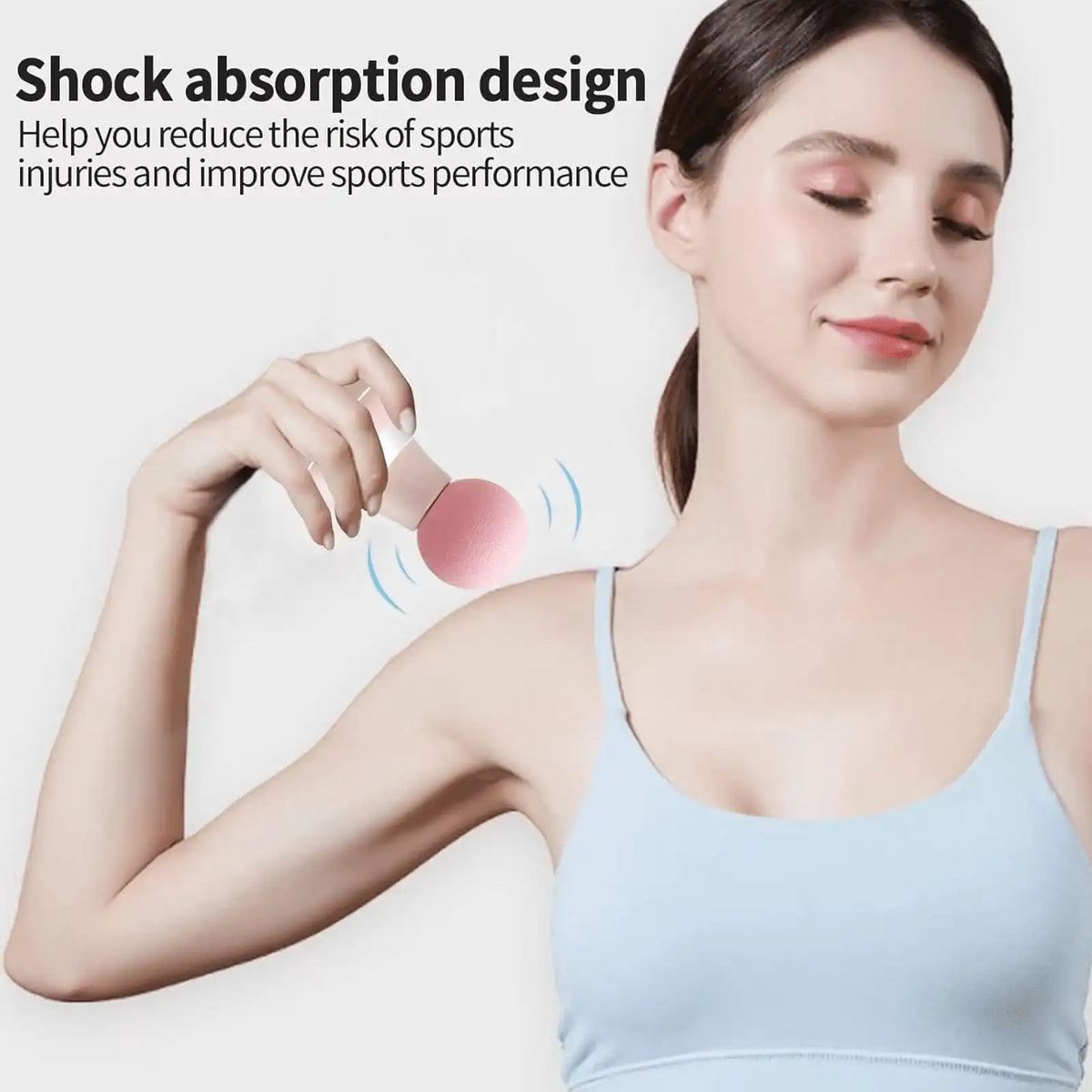 Foricom Mini Massage Gun Deep Tissue Percussion Therapy Body Massager