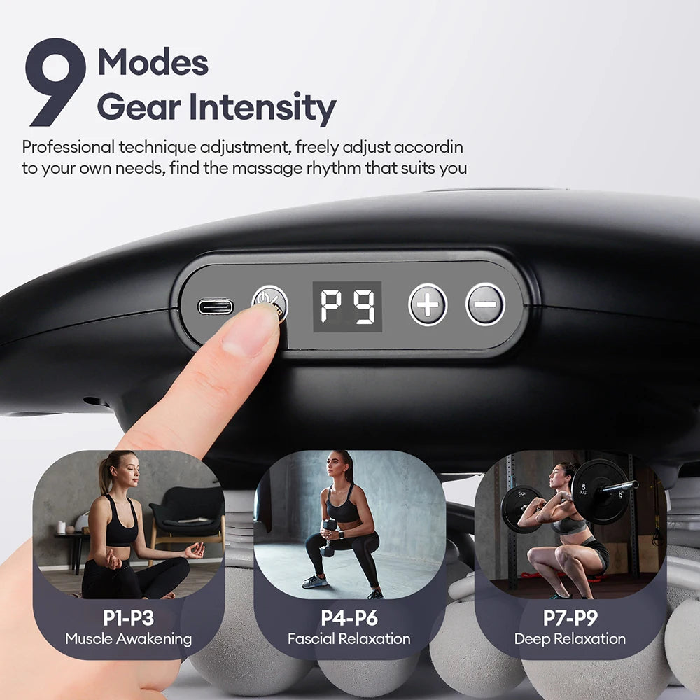 Iebilif Wireless Red Light Deep Tissue Muscle Massage Gun