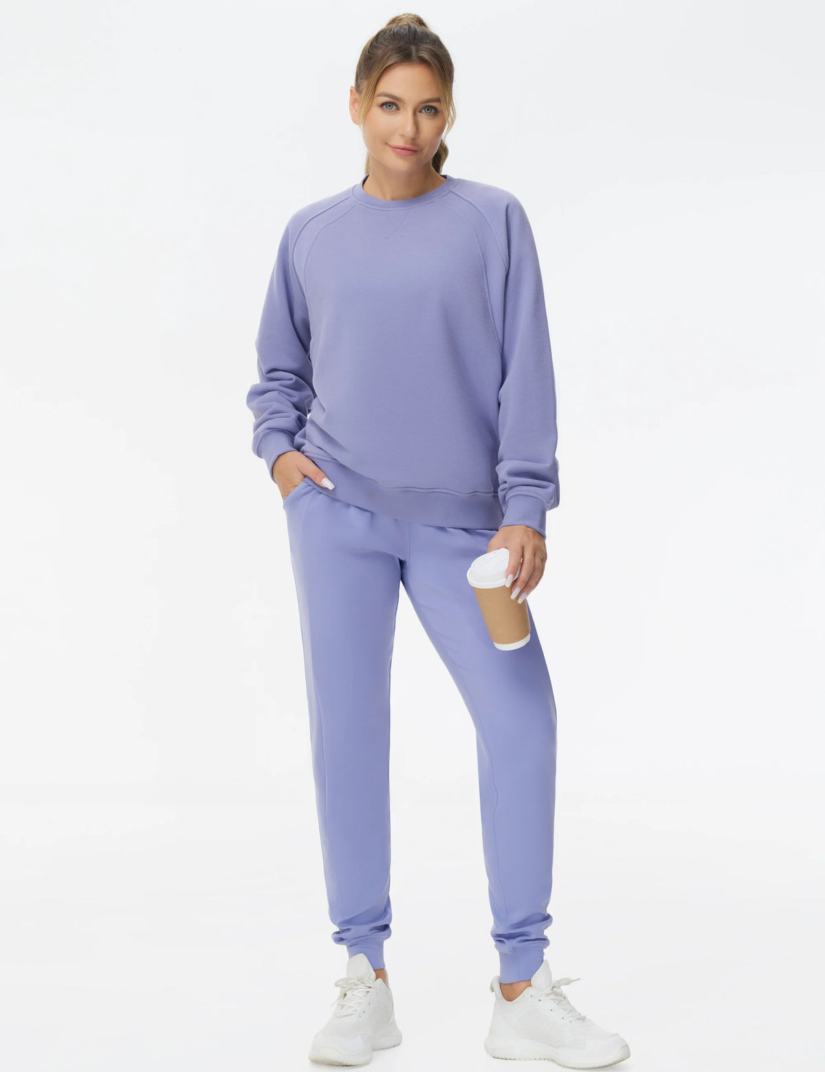 The Gym People Womens Seamless Yoga Joggers With Pockets