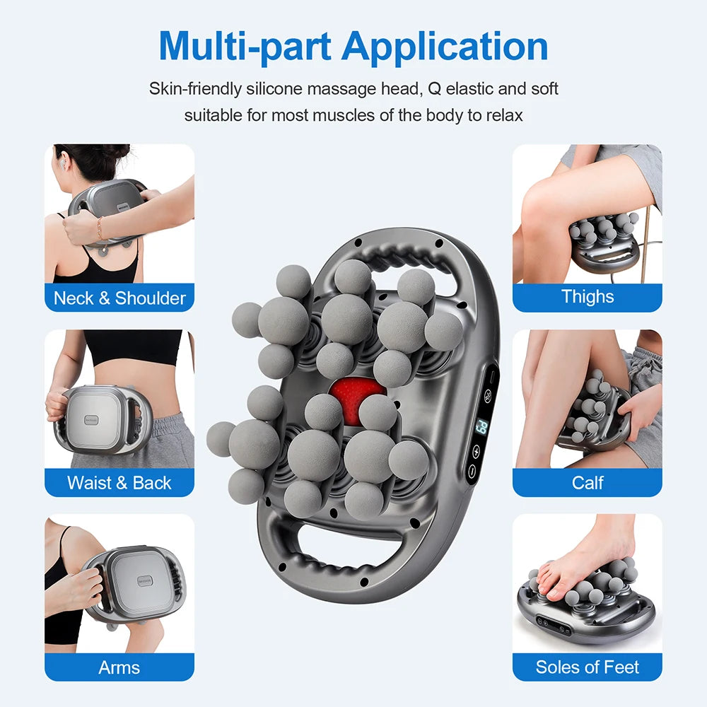 Foreverlily Advanced Fascia Gun For Full Body Muscle Relief Therapy