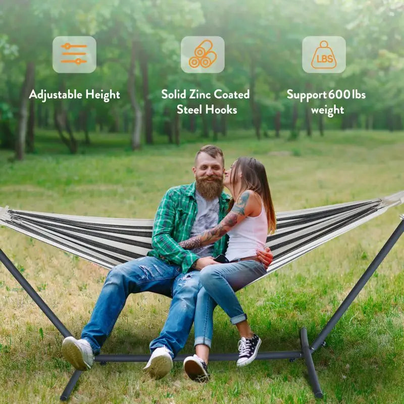 Gyroor Heavy Duty Freestanding Hammock Stand With Carry Bag