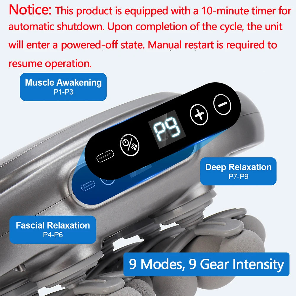Foreverlily Advanced Fascia Gun For Full Body Muscle Relief Therapy