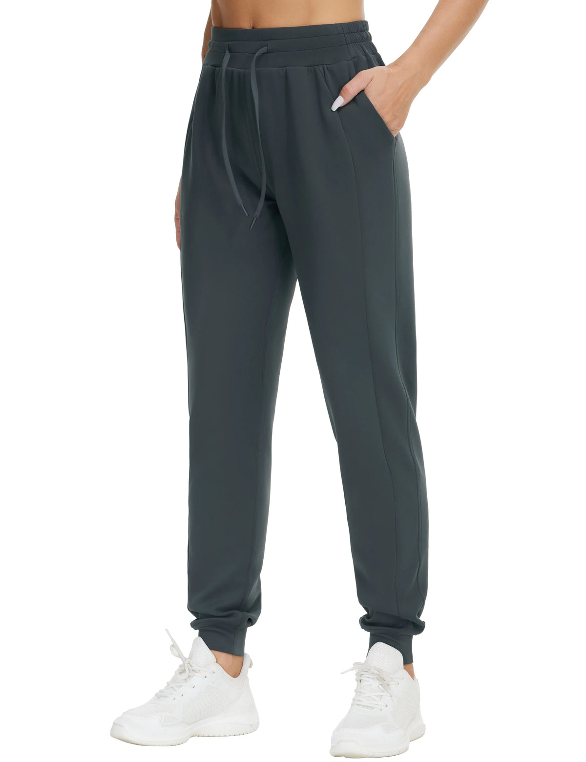 The Gym People Womens Seamless Yoga Joggers With Pockets