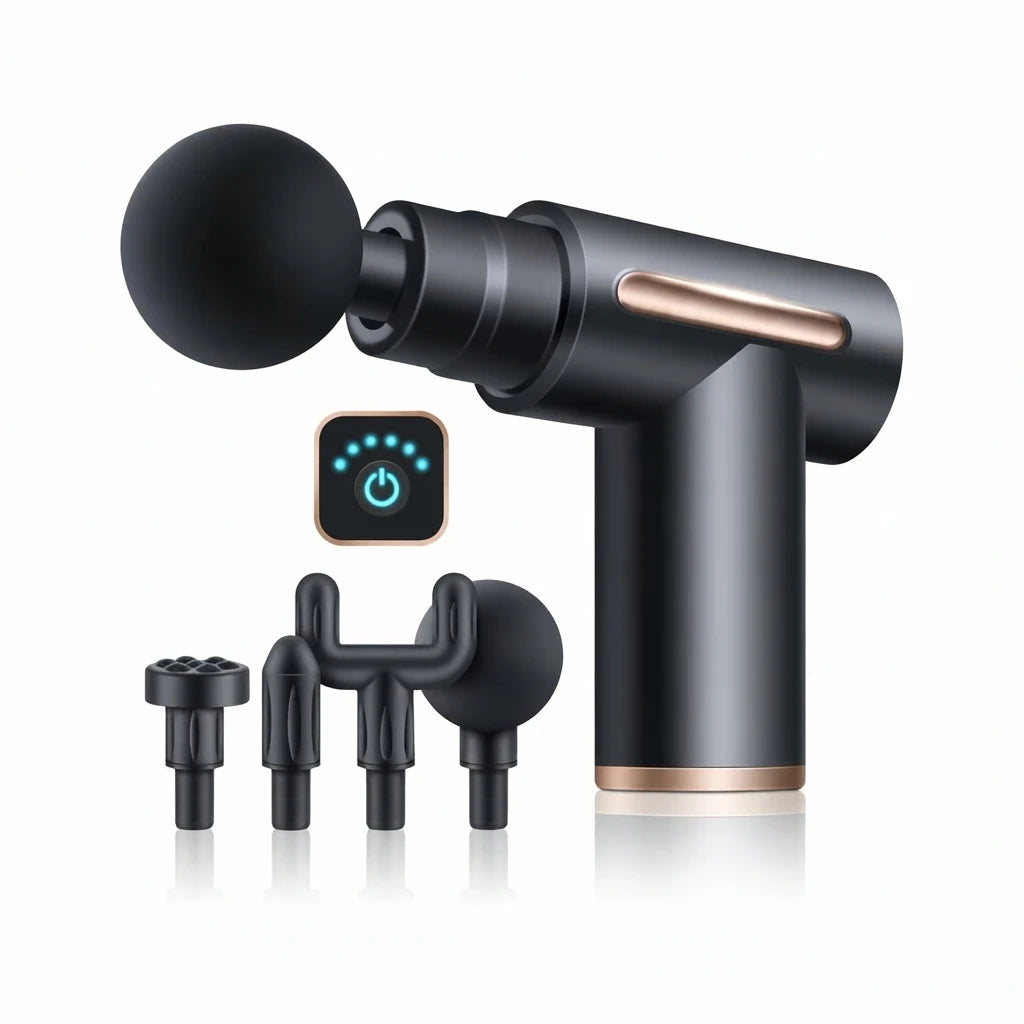 Eterus Cordless Percussion Muscle Massage Gun For Deep Tissue Relief