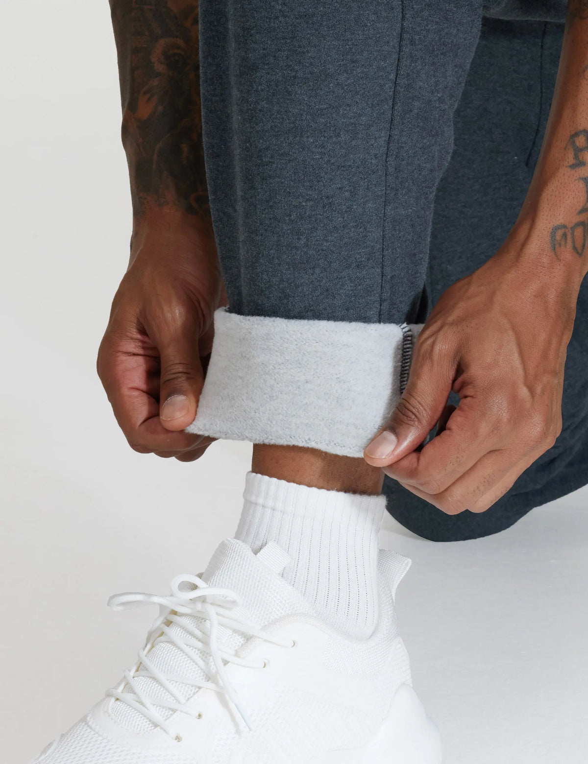 The Gym People Mens Cotton Fleece Sweatpants With Pockets
