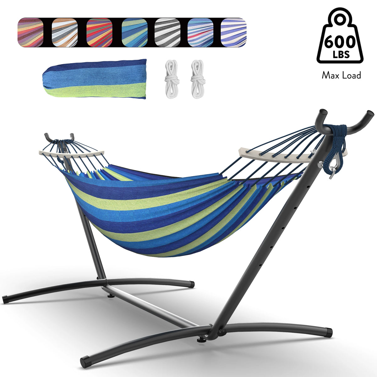Gyroor Heavy Duty Freestanding Hammock Stand With Carry Bag