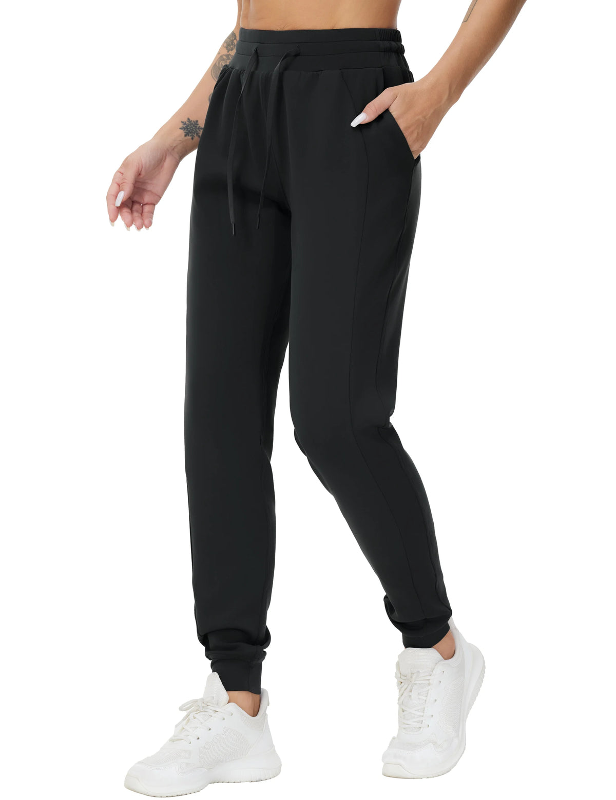 The Gym People Womens Seamless Yoga Joggers With Pockets