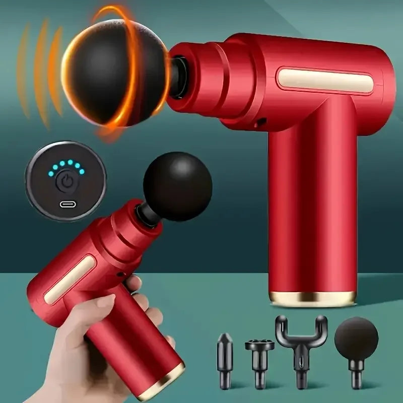 Mini Portable Electric Muscle Massage Gun For Full Body Recovery