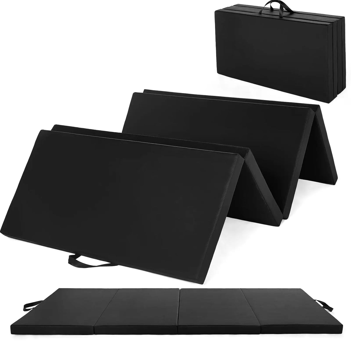 HiMISS Foldable Gymnastics Exercise Mat For Home Workouts