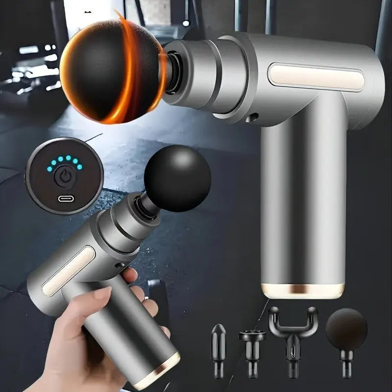 Mini Portable Electric Muscle Massage Gun For Full Body Recovery