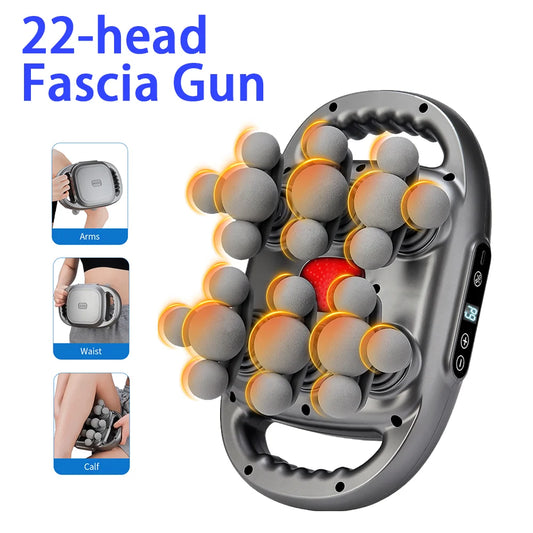 Foreverlily Advanced Fascia Gun For Full Body Muscle Relief Therapy