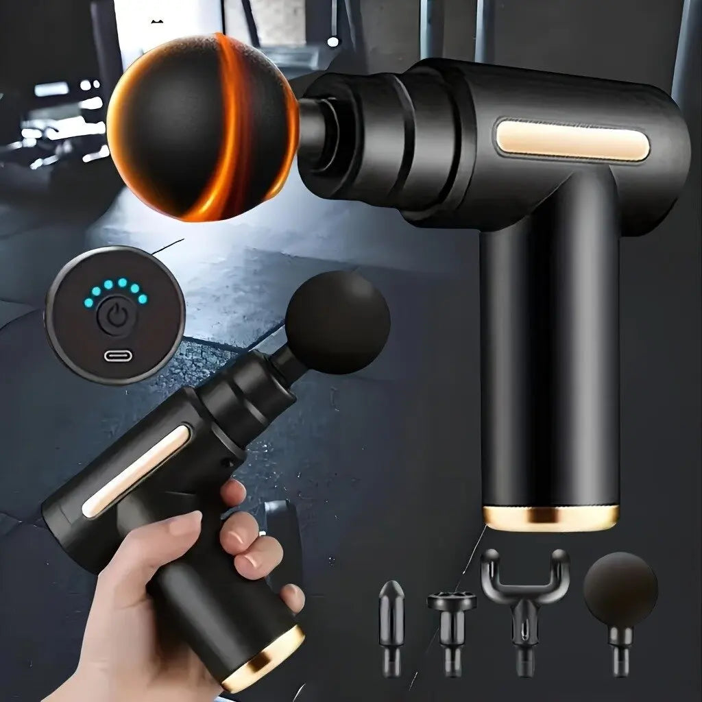 Mini Portable Electric Muscle Massage Gun For Full Body Recovery