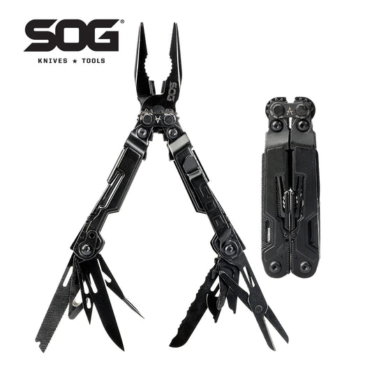 SOG PowerPint Mini Multi Tool Stainless Steel Pliers With Knife