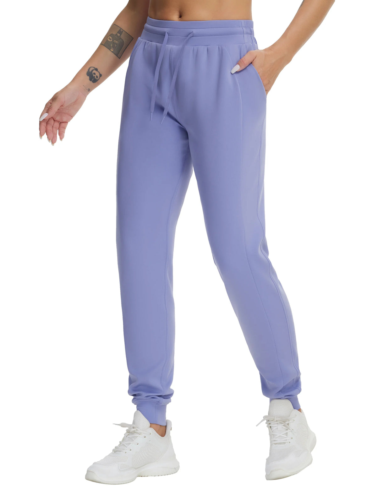 The Gym People Womens Seamless Yoga Joggers With Pockets