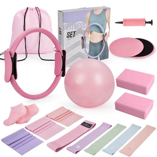 Gaomon 17-in-1 Pilates Ring Kit for Home Full Body Workouts