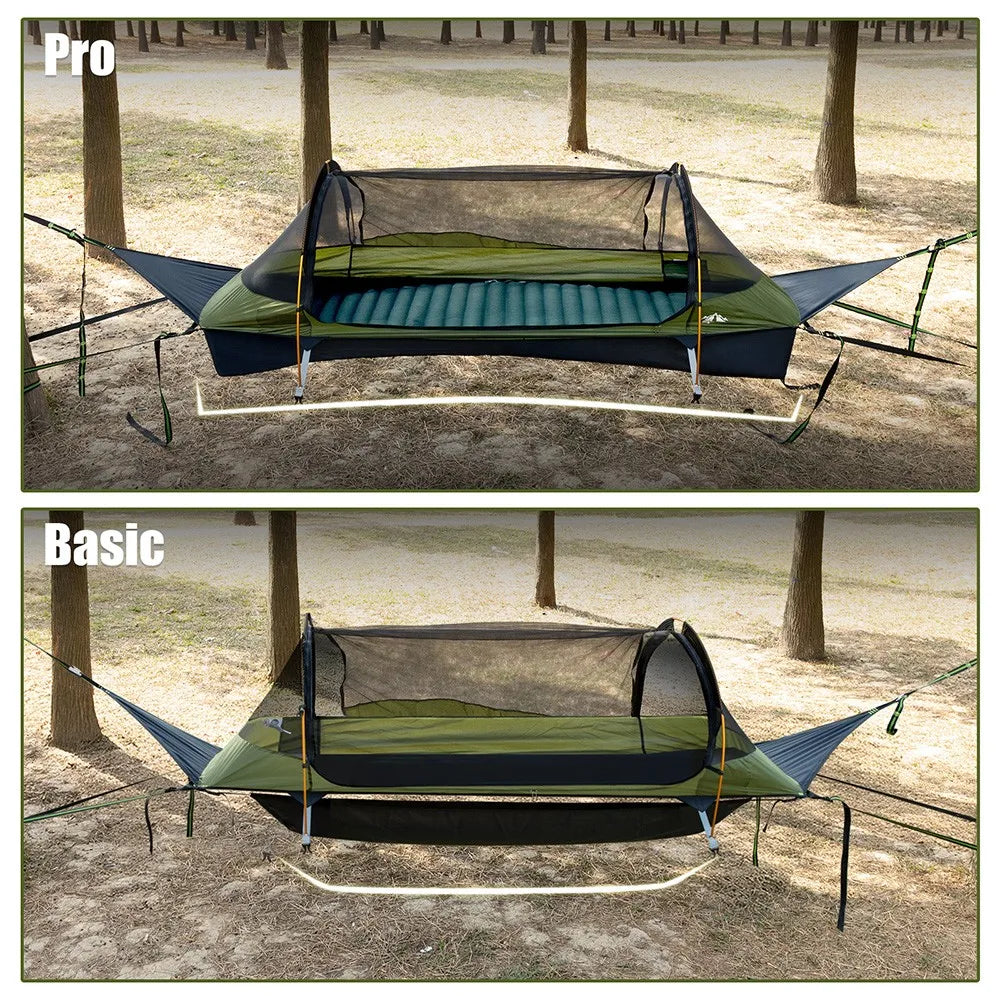 Night Cat Hammock Tent With Rainfly And Mosquito Net