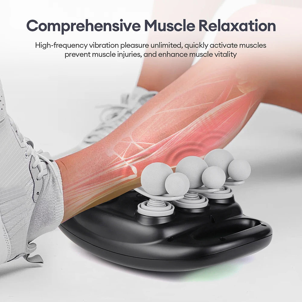 Iebilif Wireless Deep Tissue Muscle Massager With Red Light Therapy