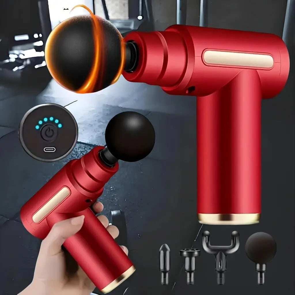 Mini Portable Electric Muscle Massage Gun For Full Body Recovery