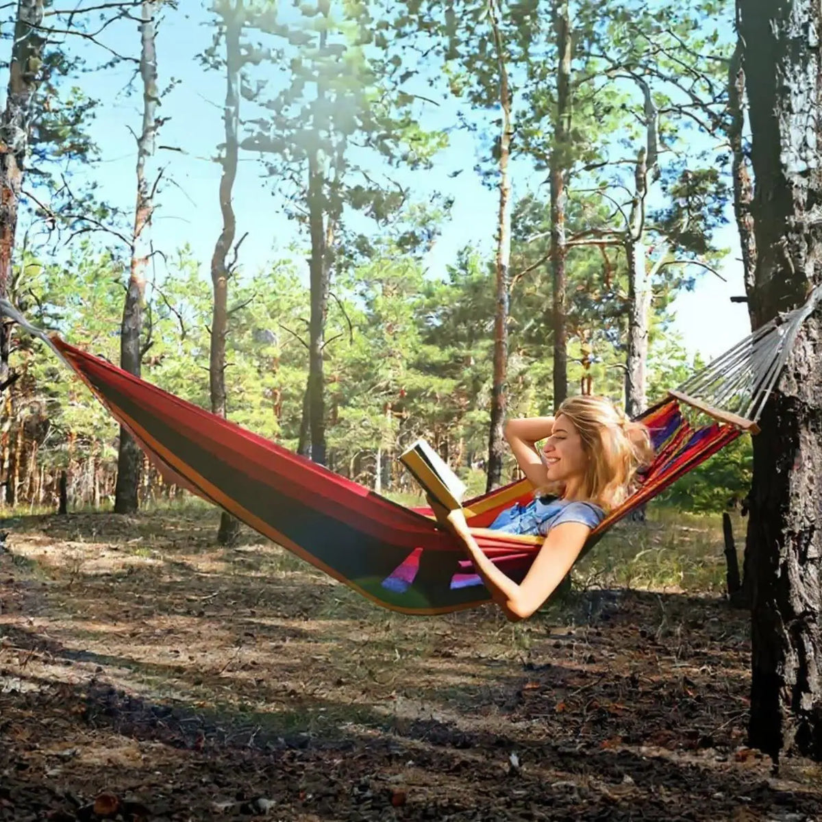 Gyroor Heavy Duty Freestanding Hammock Stand With Carry Bag
