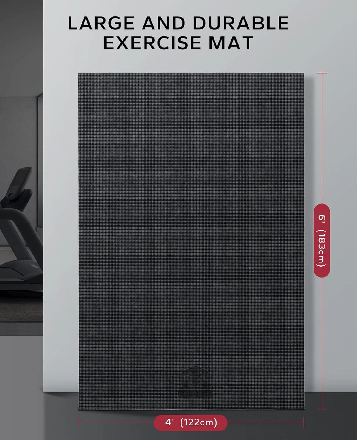 Hapbear Commercial Grade PVC Home Gym Mat For Fitness Training
