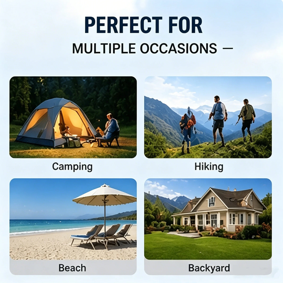 Premium Folding Camping Cot With Thick Mattress And Steel Frame
