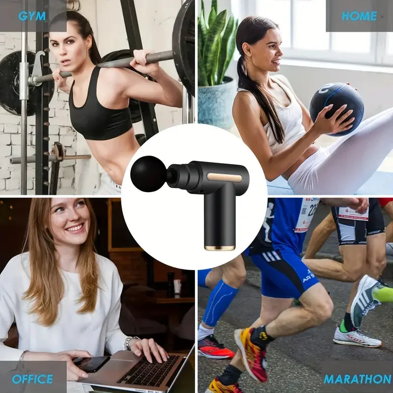 Electric Deep Tissue Massage Gun For Muscle Relaxation And Fitness