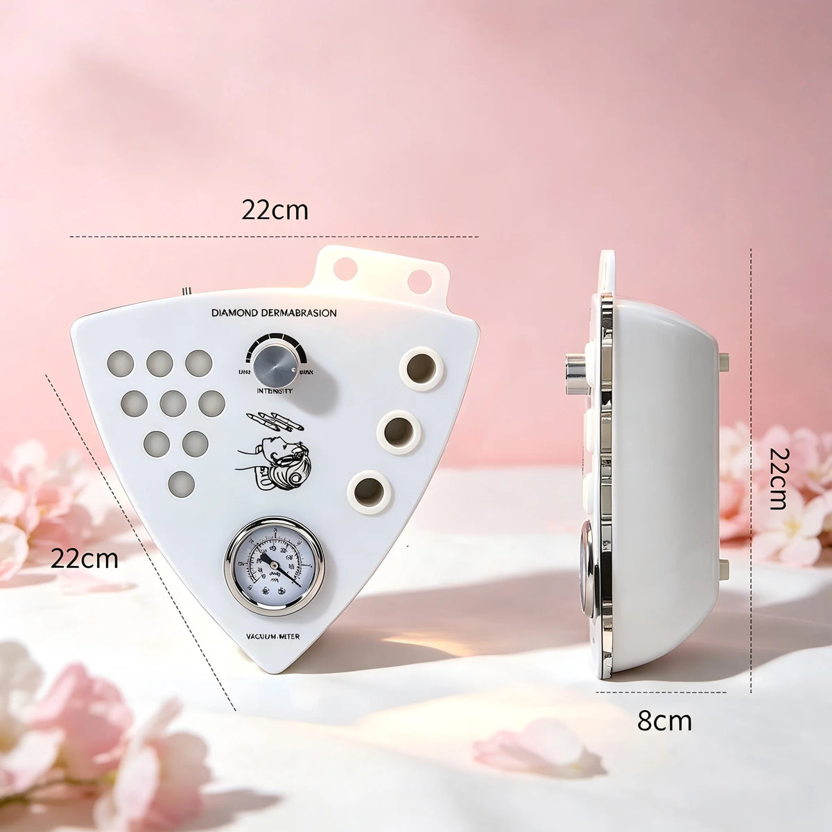 3 In 1 Professional Facial Skincare Device With Diamond Microdermabrasion