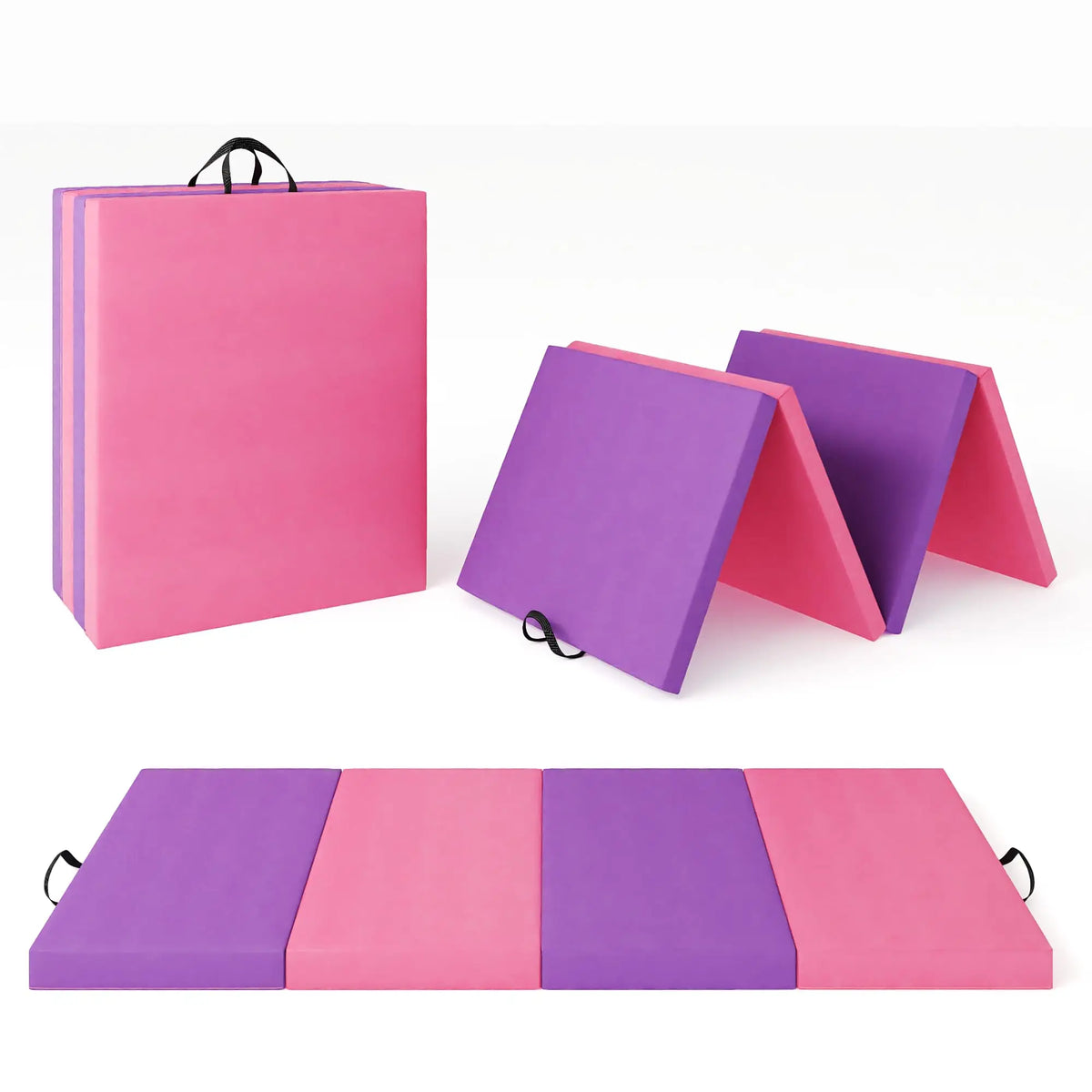 Premium Foldable Gymnastics Mat For Home Exercise Fitness Training