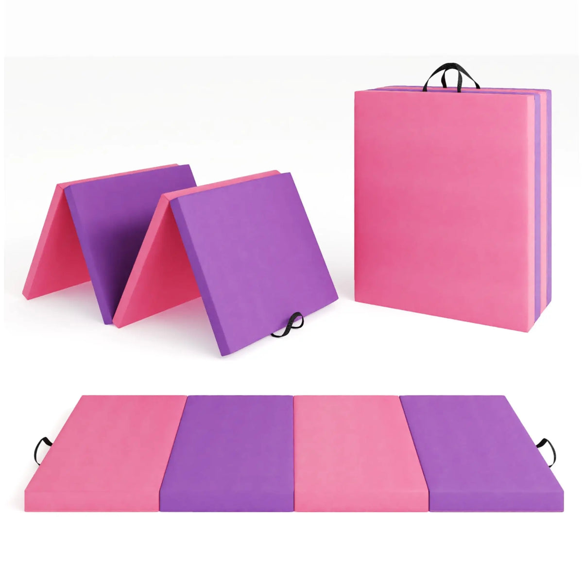Premium Foldable Gymnastics Mat For Home Exercise Fitness Training
