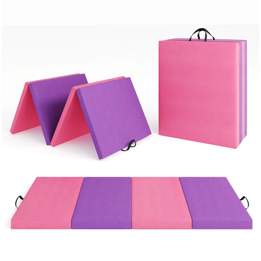 Premium Foldable Gymnastics Mat For Home Exercise Fitness Training